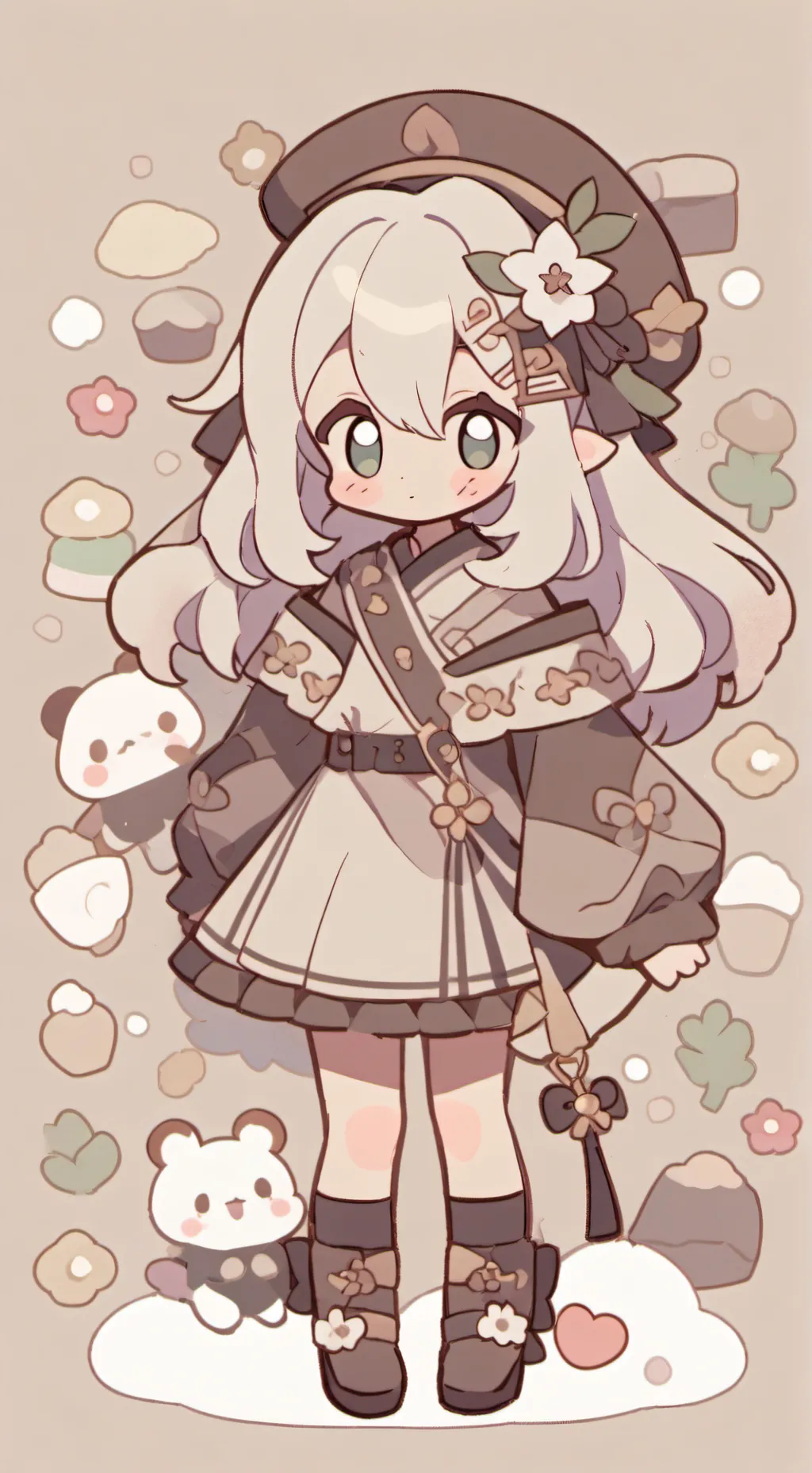 ai character: filha luiza background