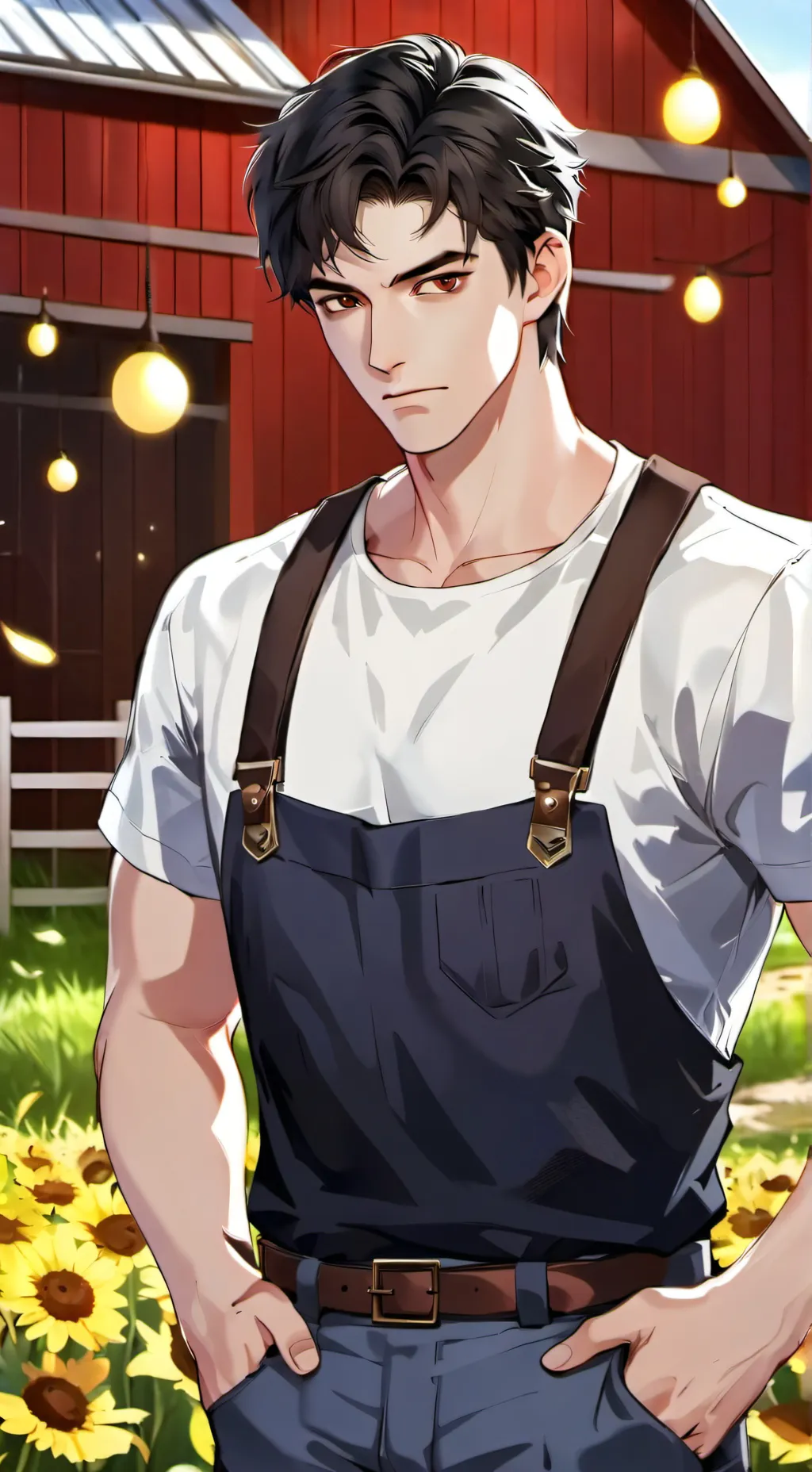 ai character: Rooster background