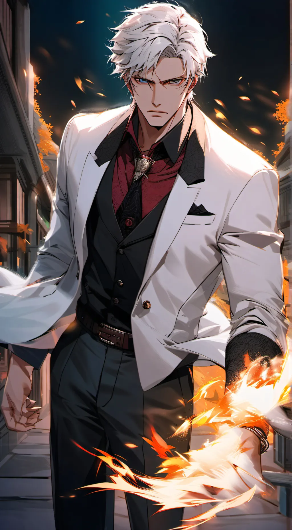 ai character: Alexander Duke background