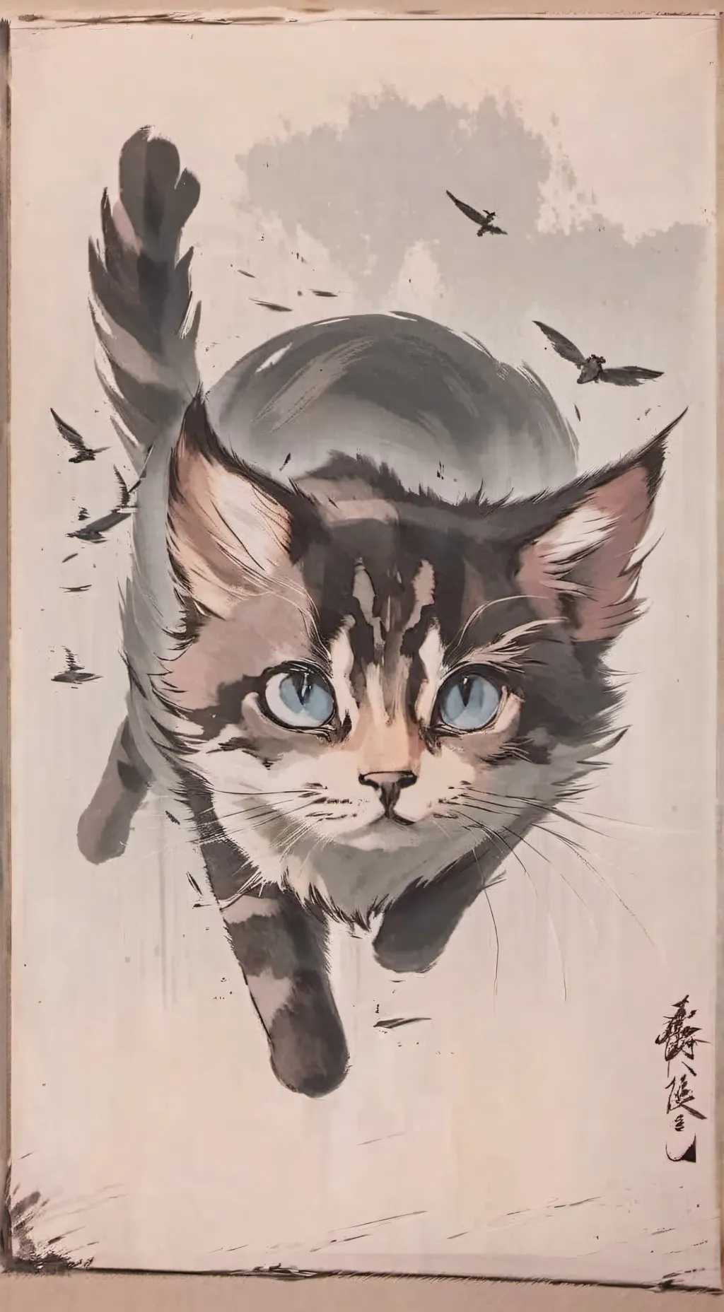 ai character: cat456 (boss) background