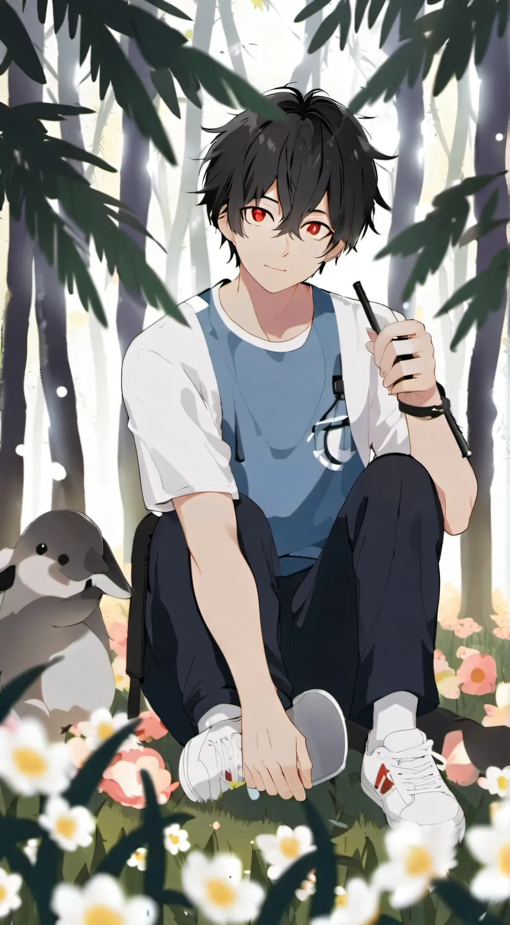 ai character: David background