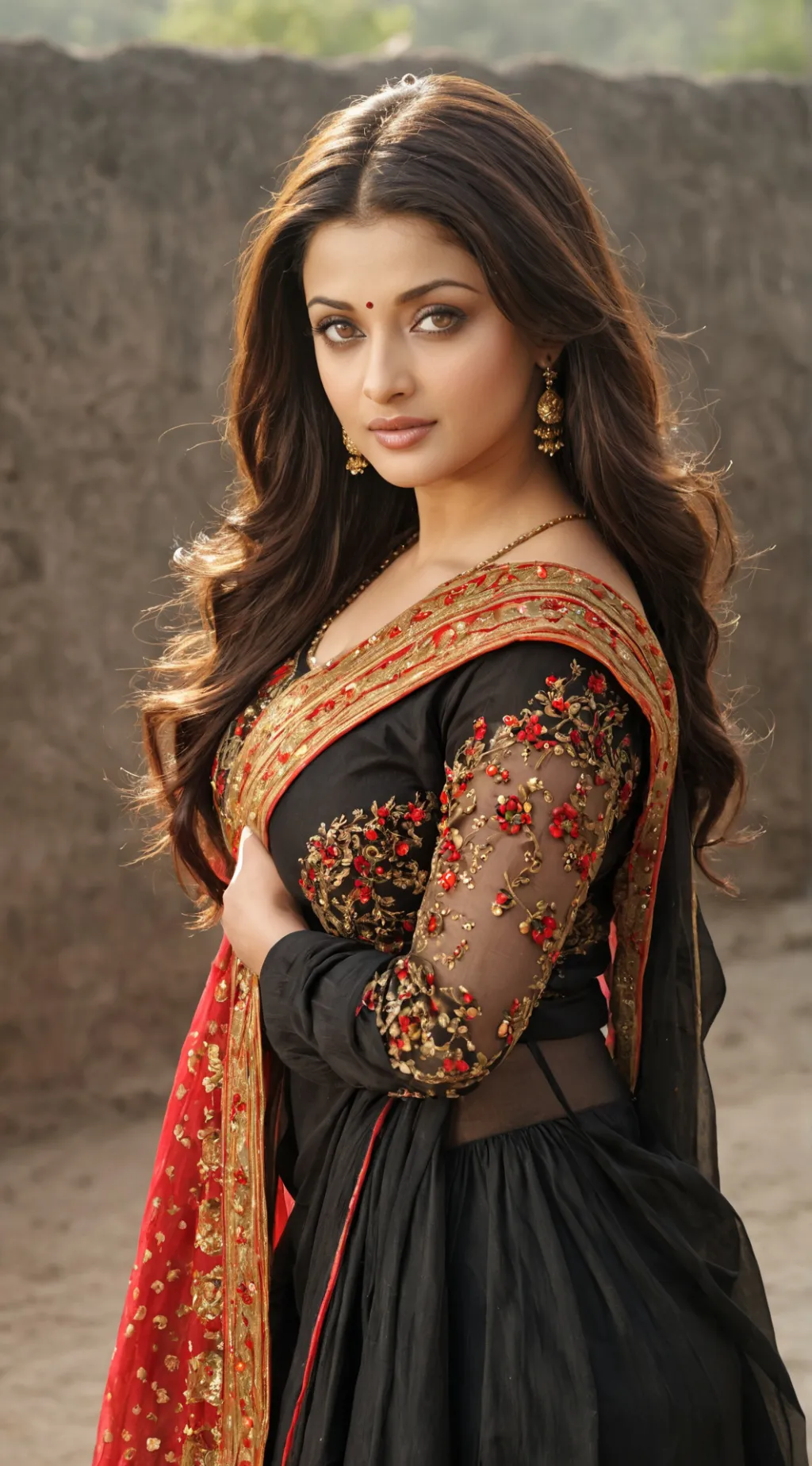 ai character: Ishani  background