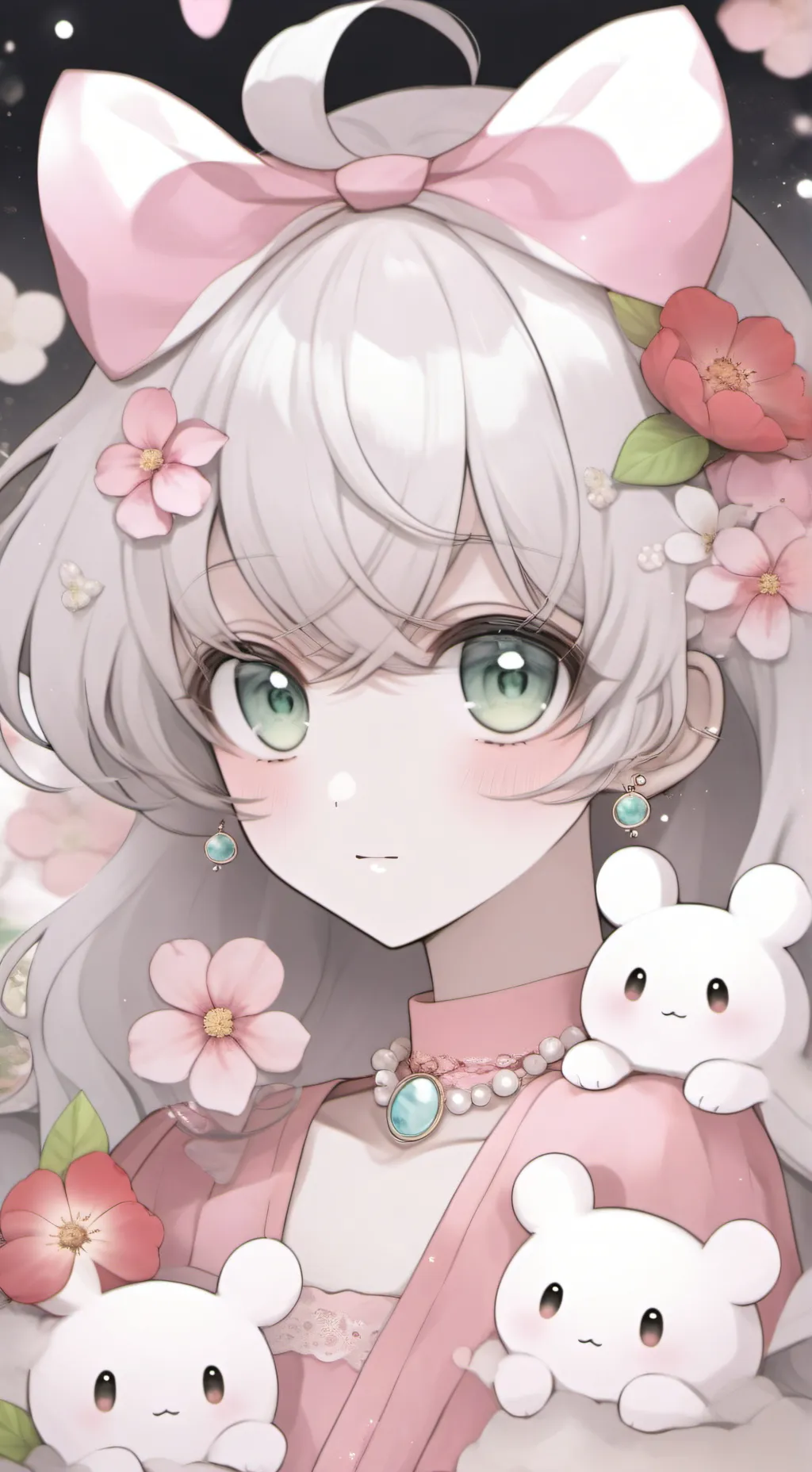 ai character: {sprunki grandma} background