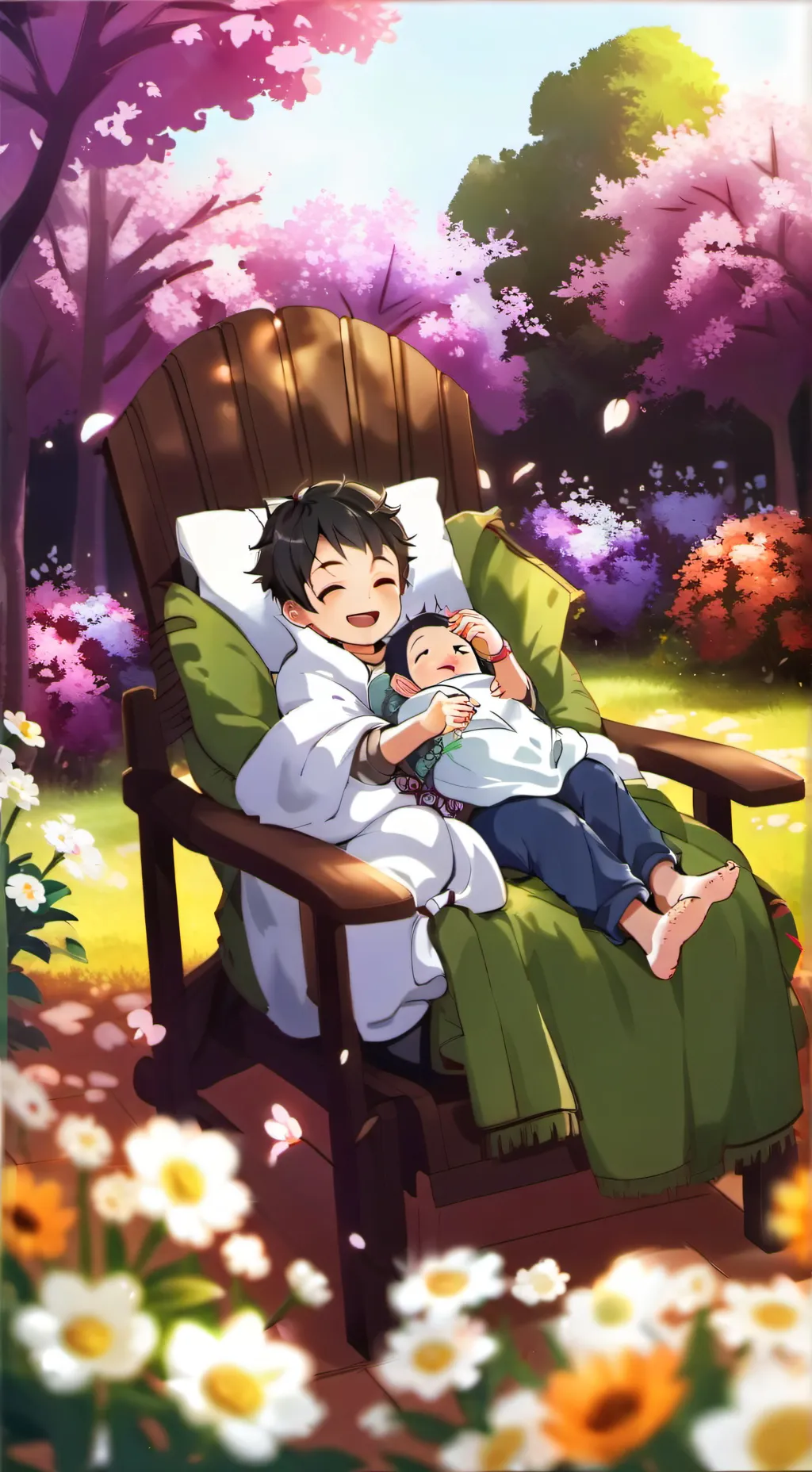 ai character: te hermano bebé  background
