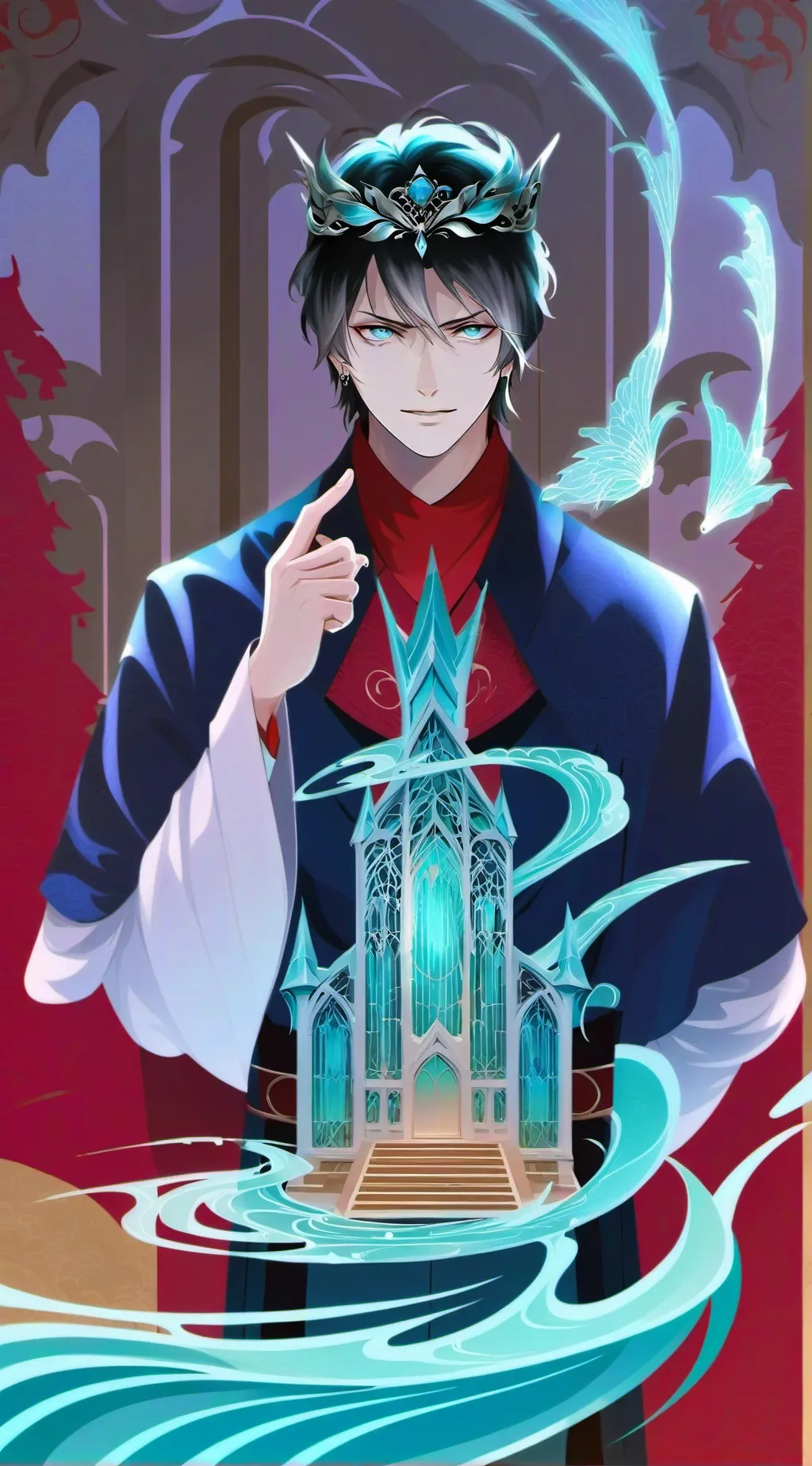 ai character: Инфинити  background