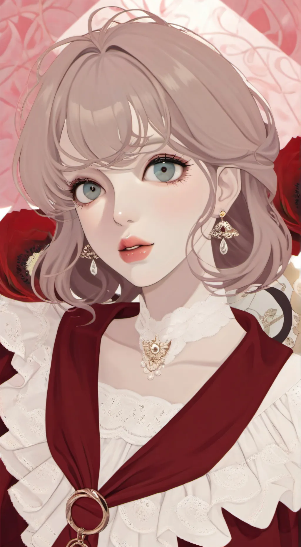 ai character: Valery Mayner  background