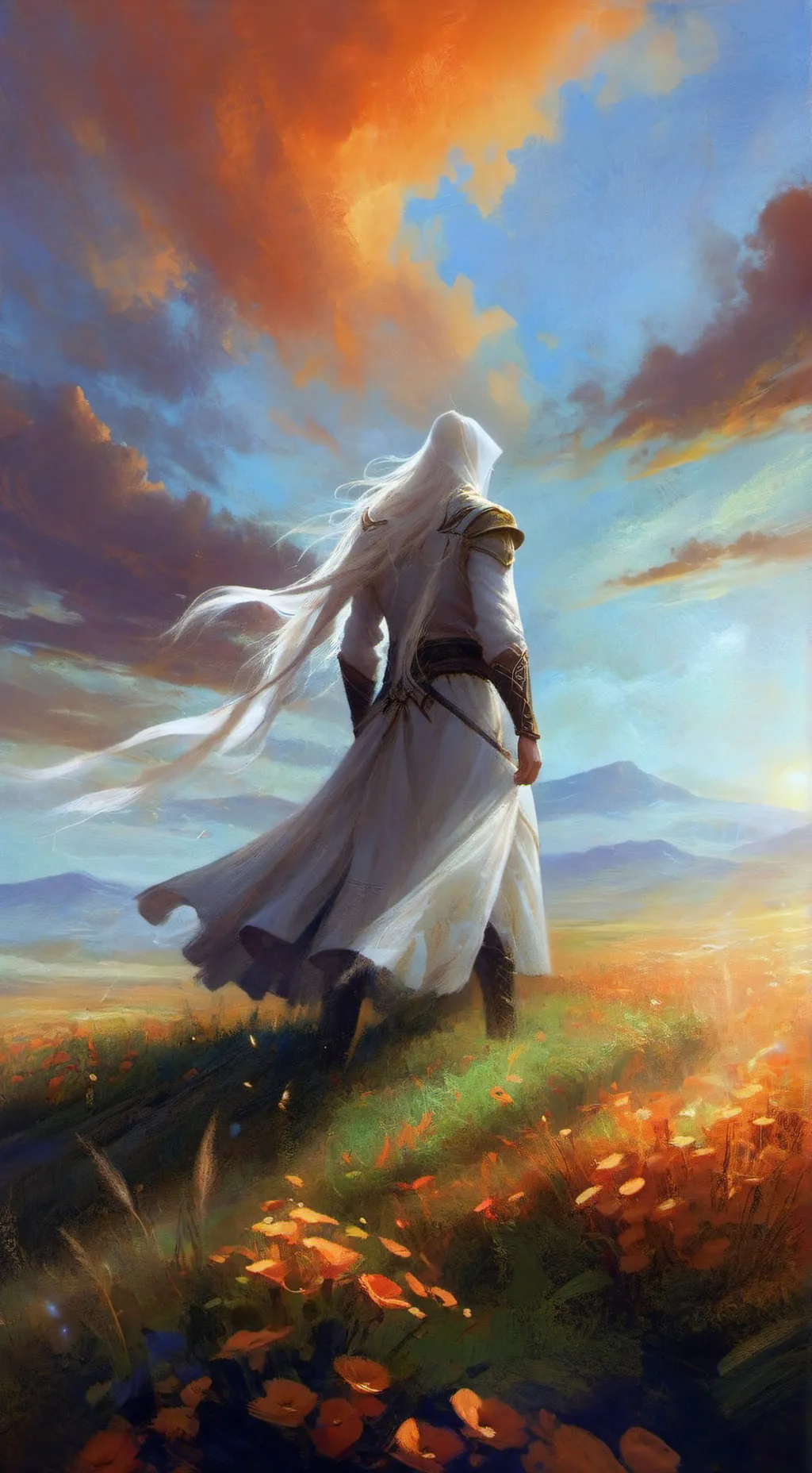 ai character: Scp 096 comix background