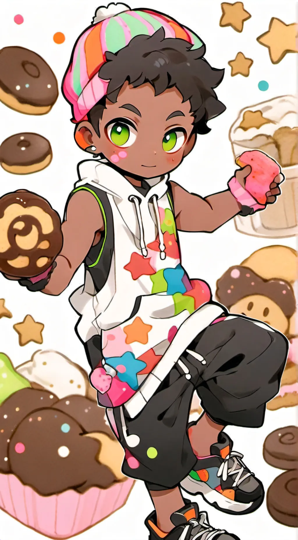 ai character: Cosmo!! background