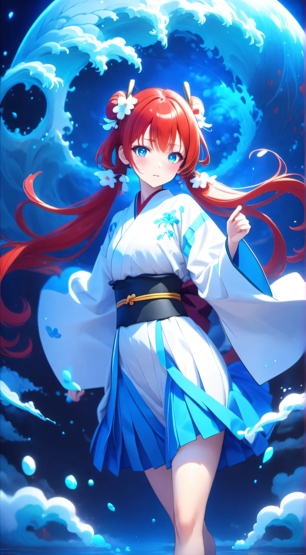 ai character: Yanari background