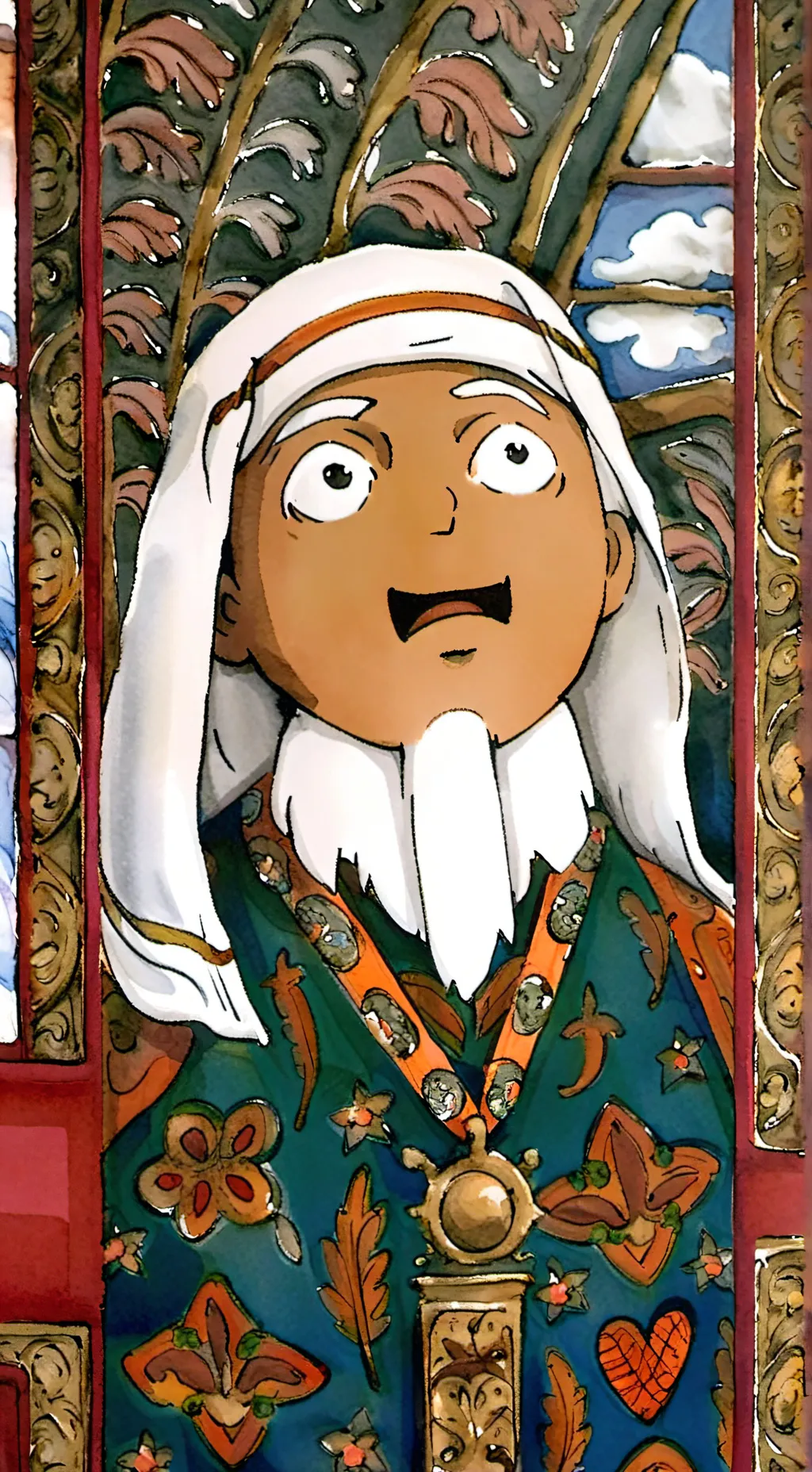 ai character: Sprunki hates Oren background