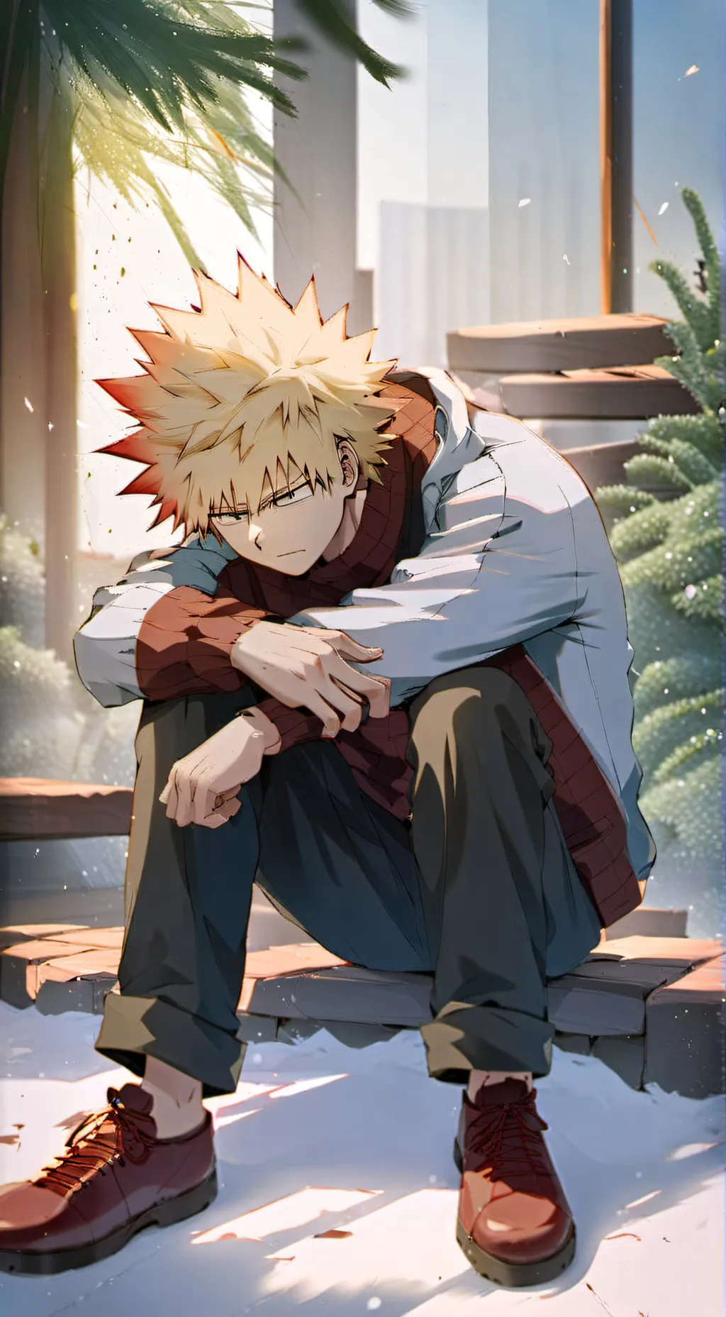 ai character: Bakugooo background