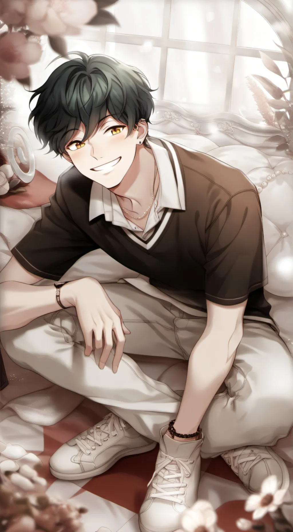 ai character: milo background
