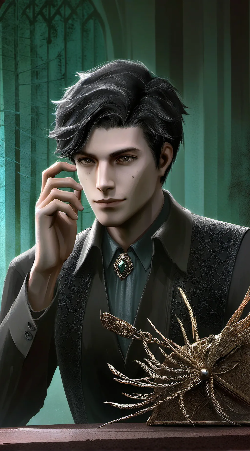 ai character: Marco background