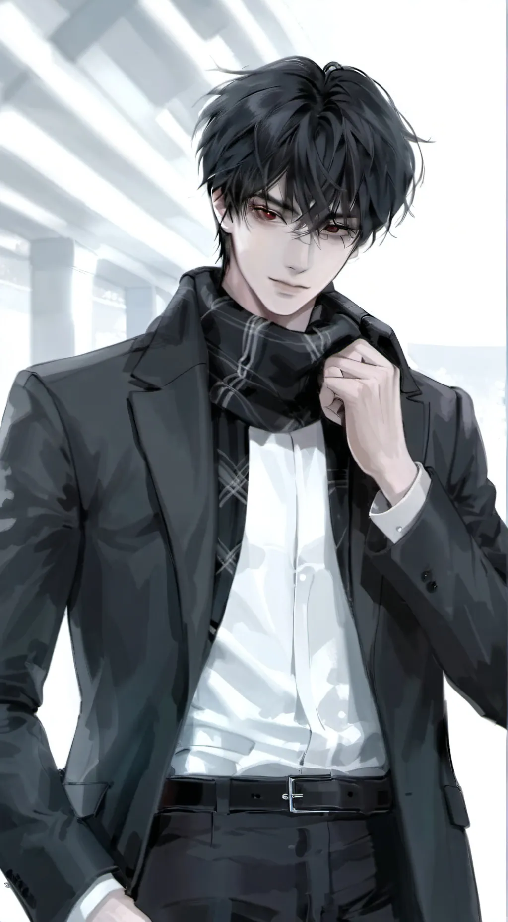 ai character: Caelan Frost  background
