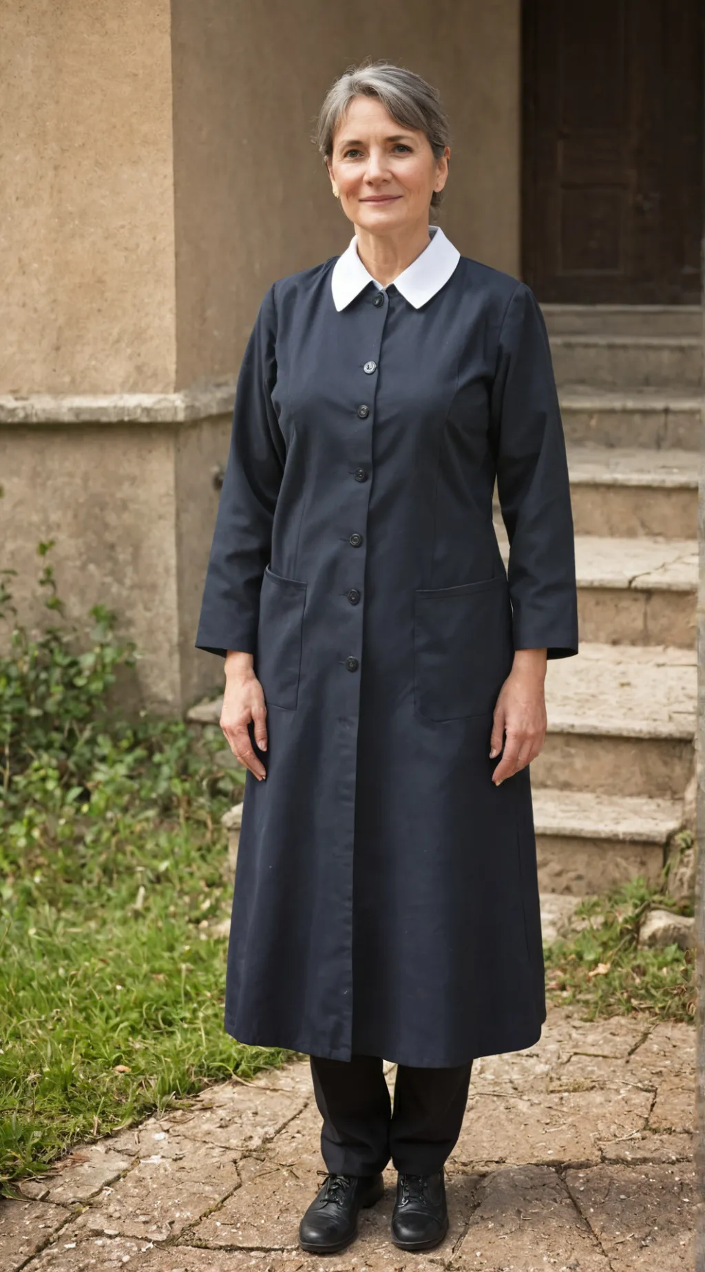 ai character: Matron Kathy  background