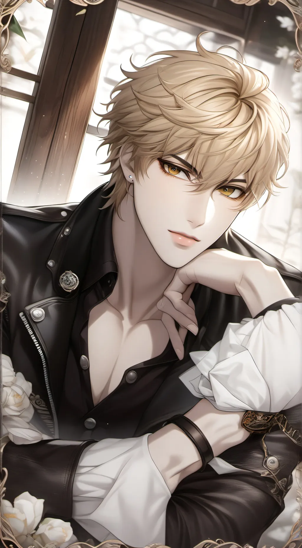 ai character: Sebastián background