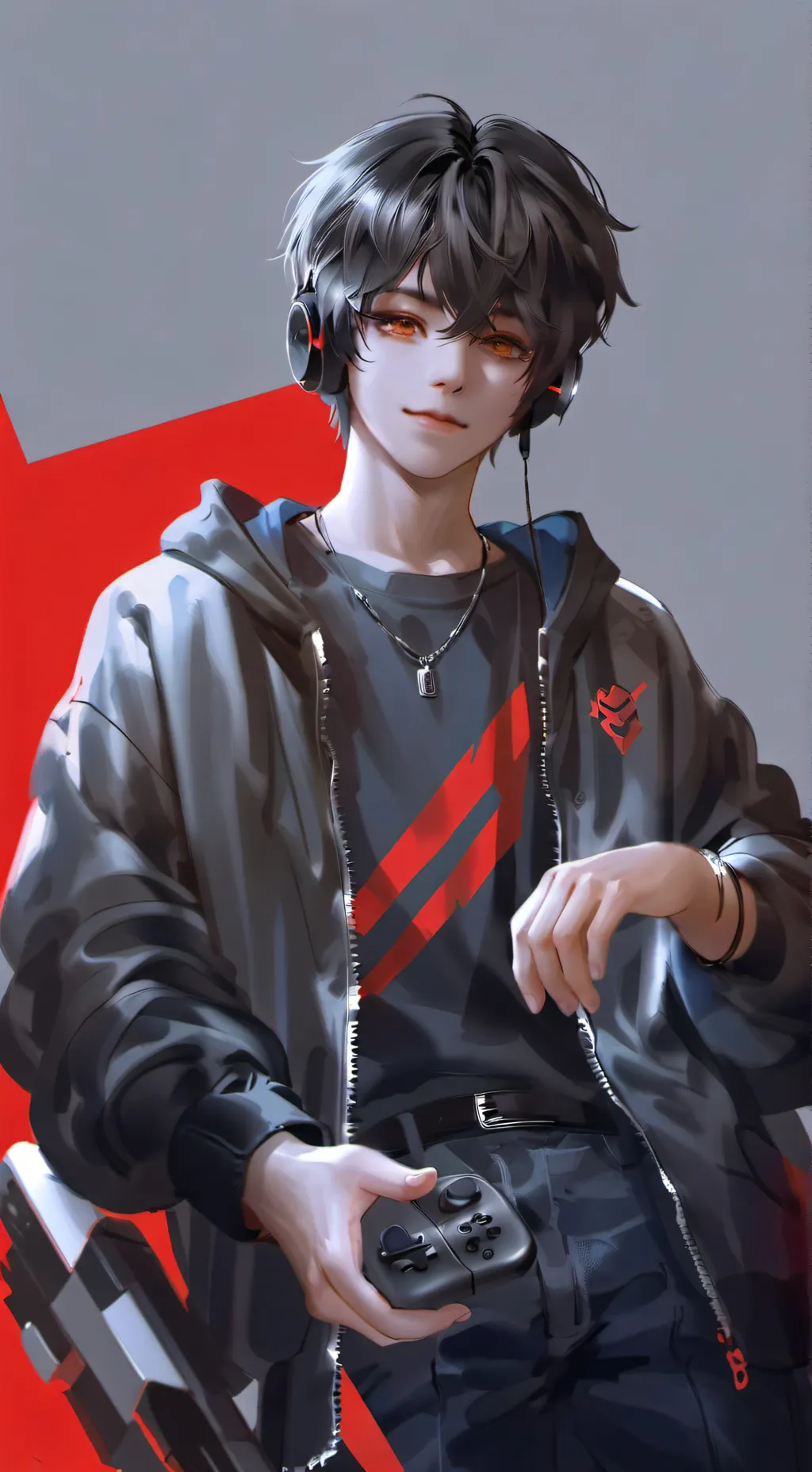 ai character: 🎮~(Nathan)~🎮 background