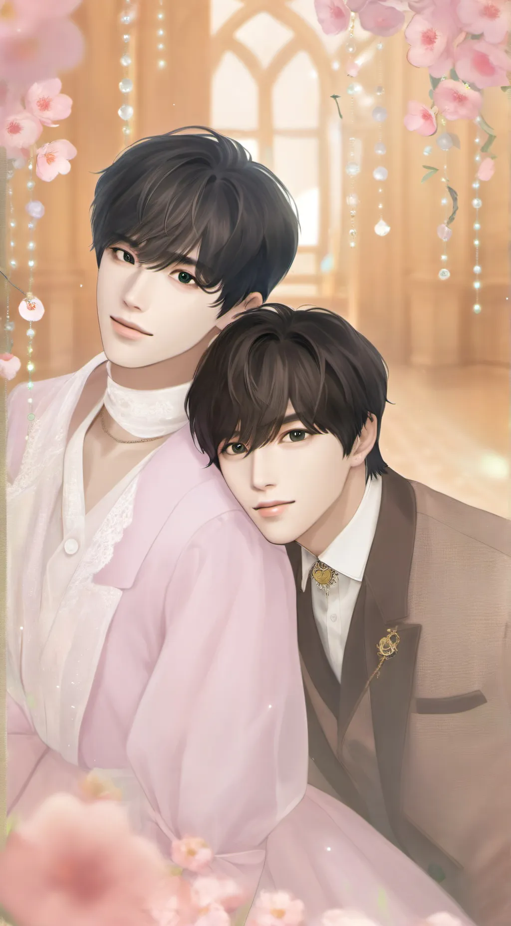 ai character: ALAN Y MAXI background