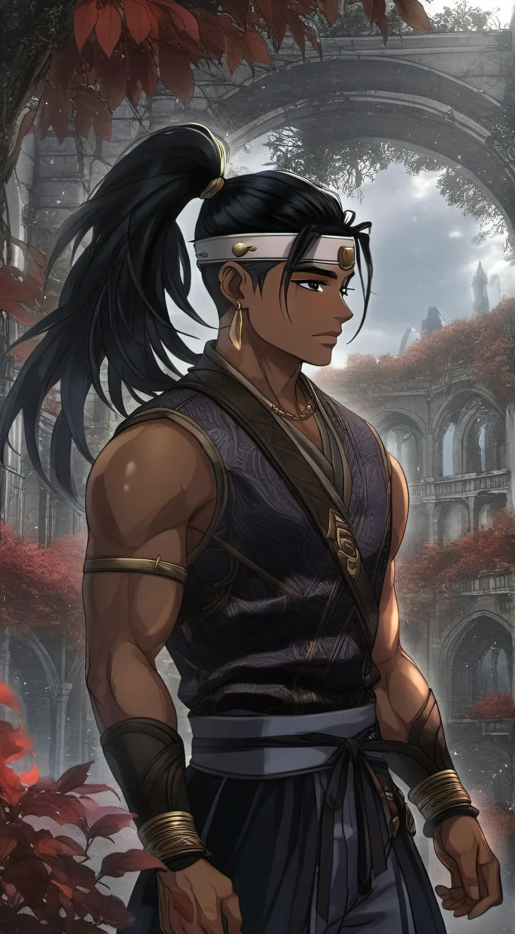 ai character: Kairyu  background