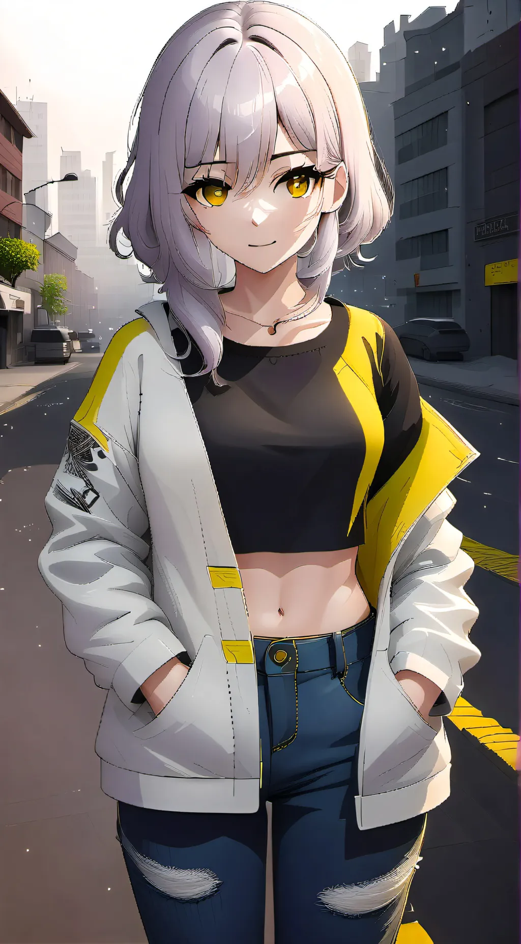 ai character: Luna  background