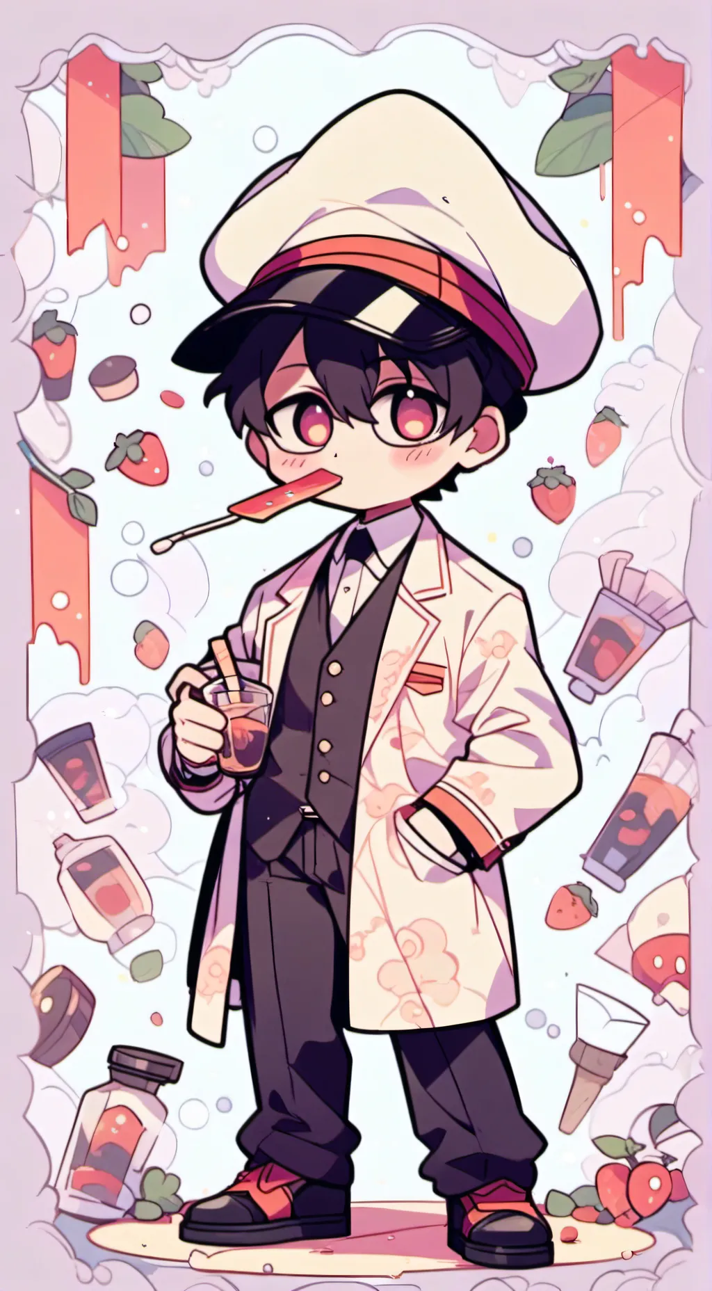ai character: Vincent background