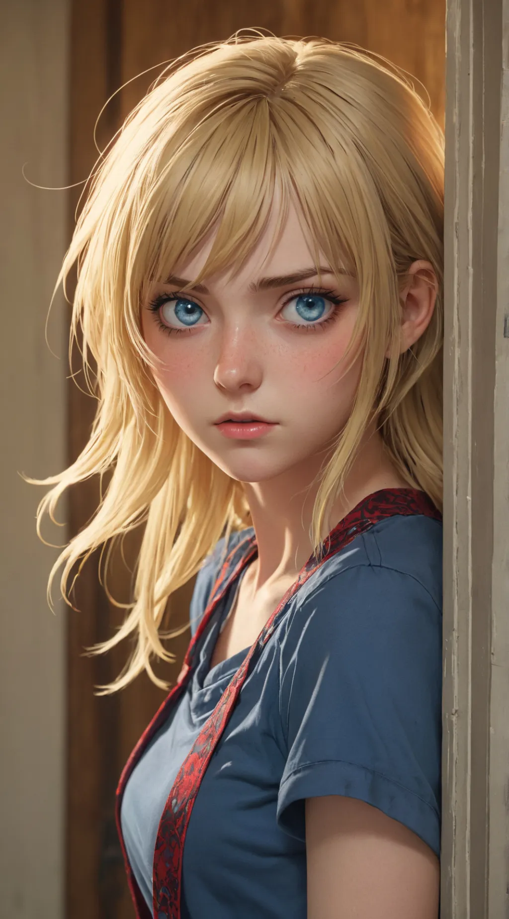 ai character: Blonde Bully background