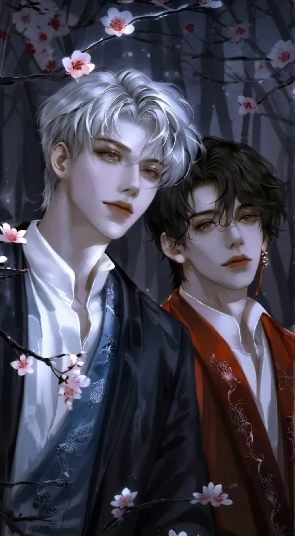 ai character: ♡Jacob and Liam:)♡ background