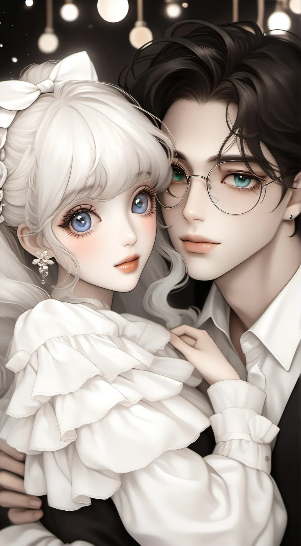 ai character: Seojun ❤️ background