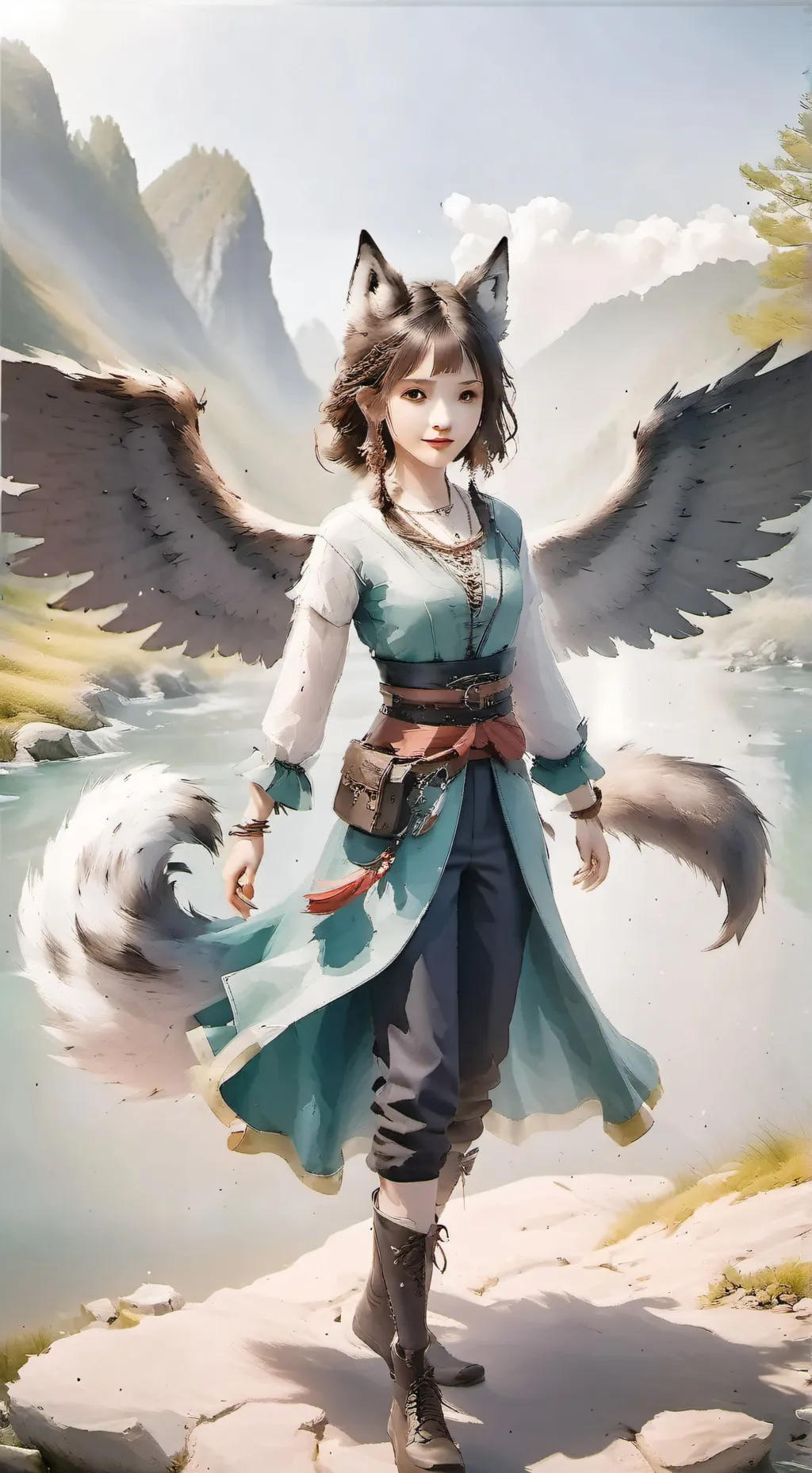 ai character: mha experiment background