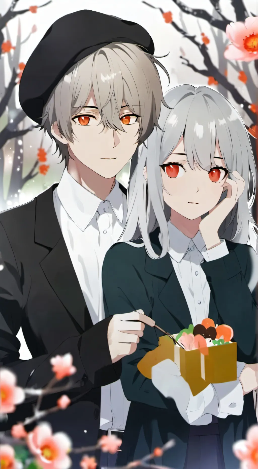 ai character: mãe e pail background