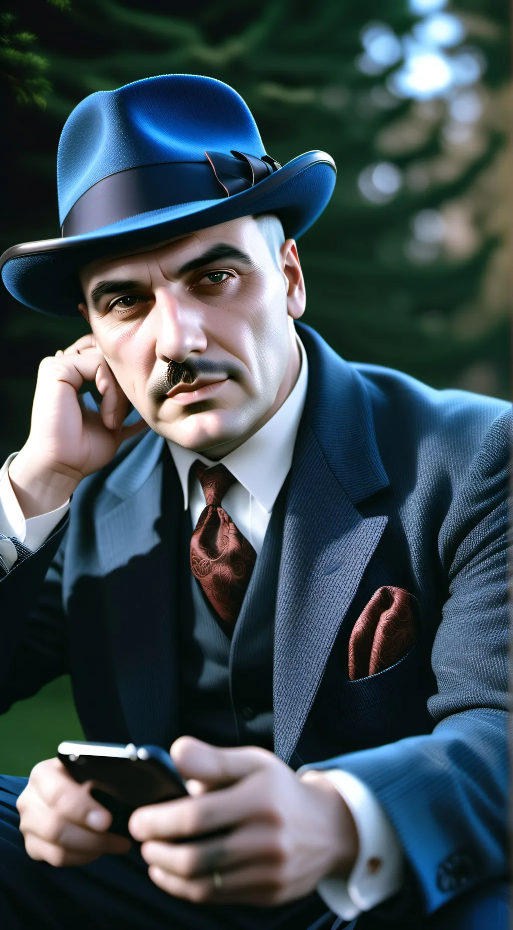 Talkie AI - Chat with ALPHONSE CAPONE 