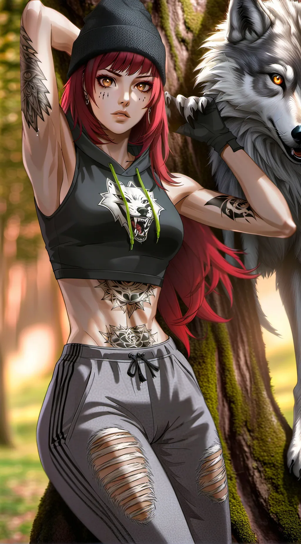 ai character: Shadow♡♤ background