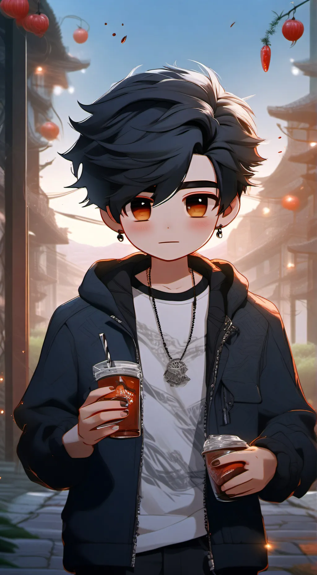 ai character: David background