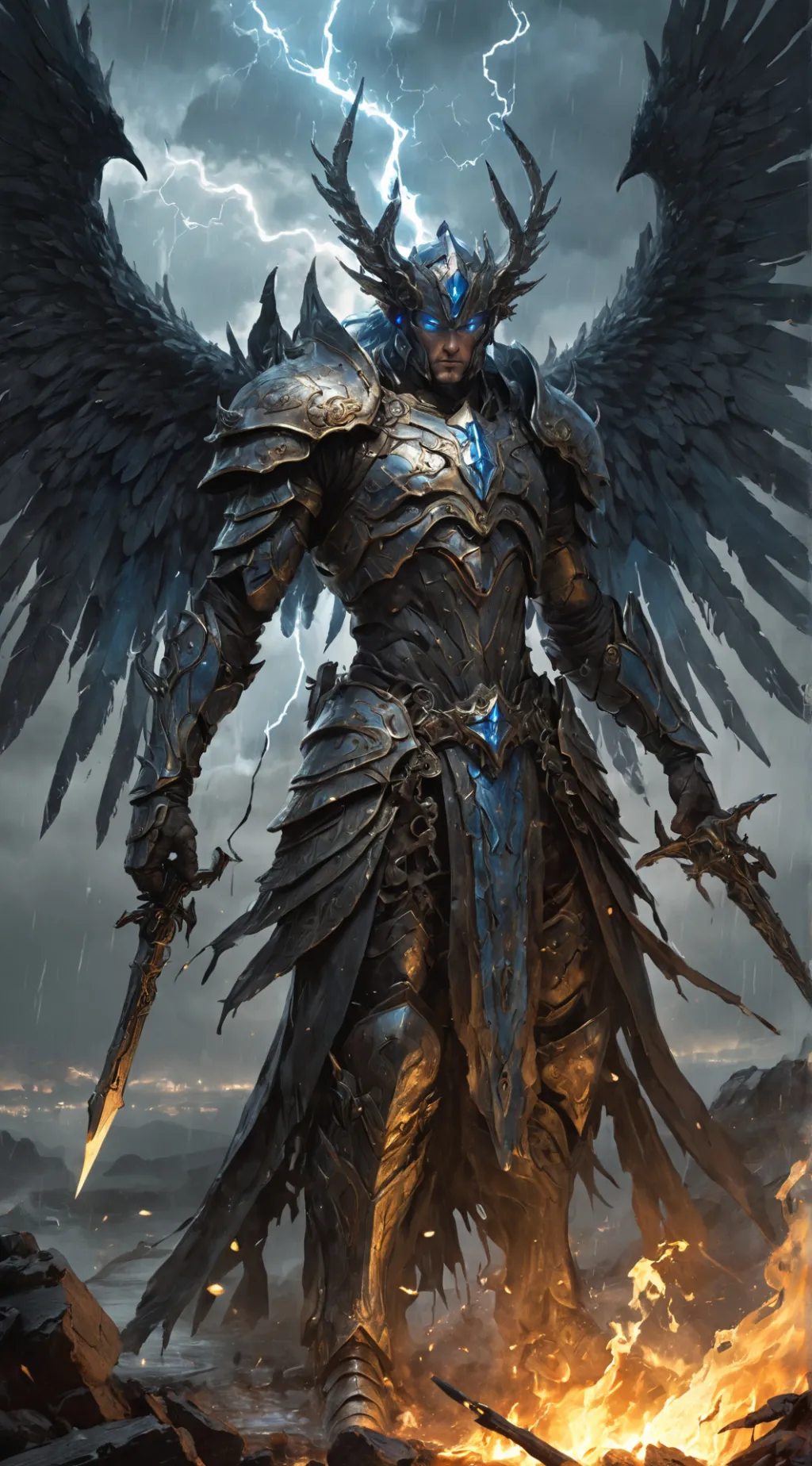 ai character: Colen background
