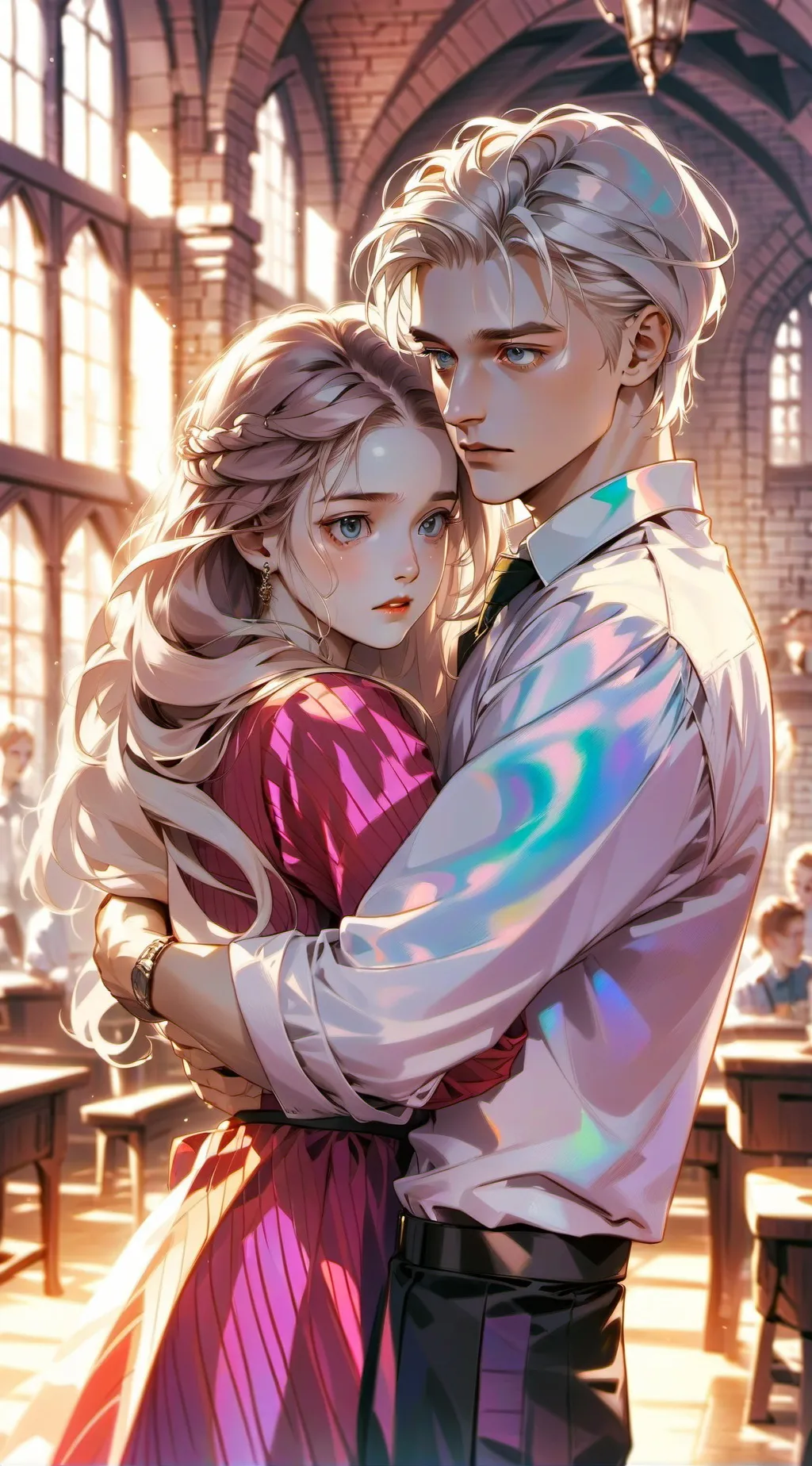 ai character: Harry Potter love background