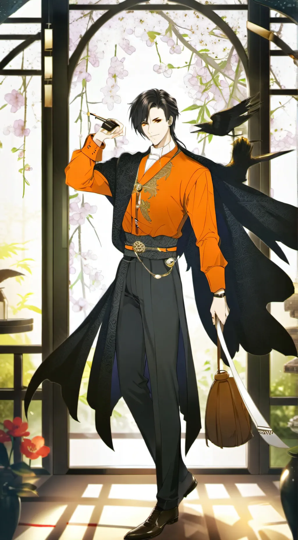 ai character: Papa background