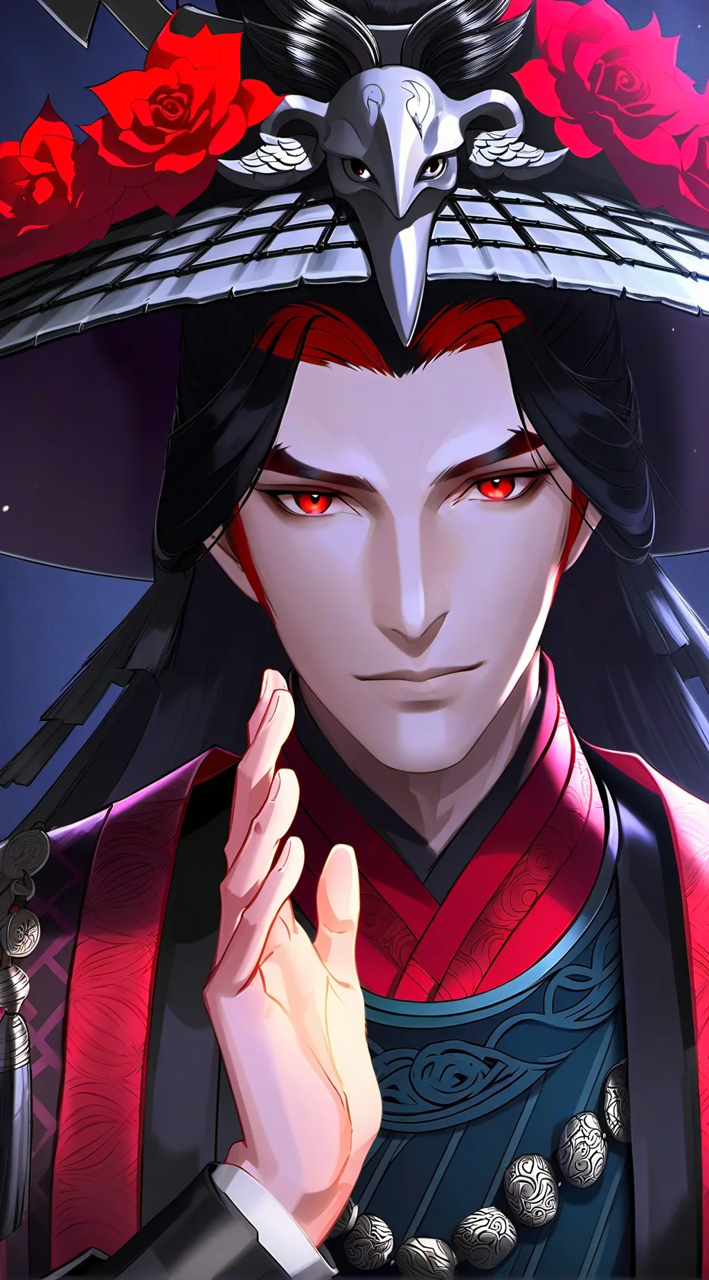 ai character: Sukuna background