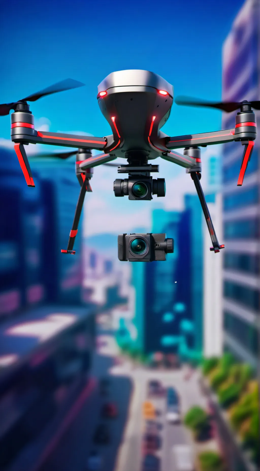 ai character: Murder drones background