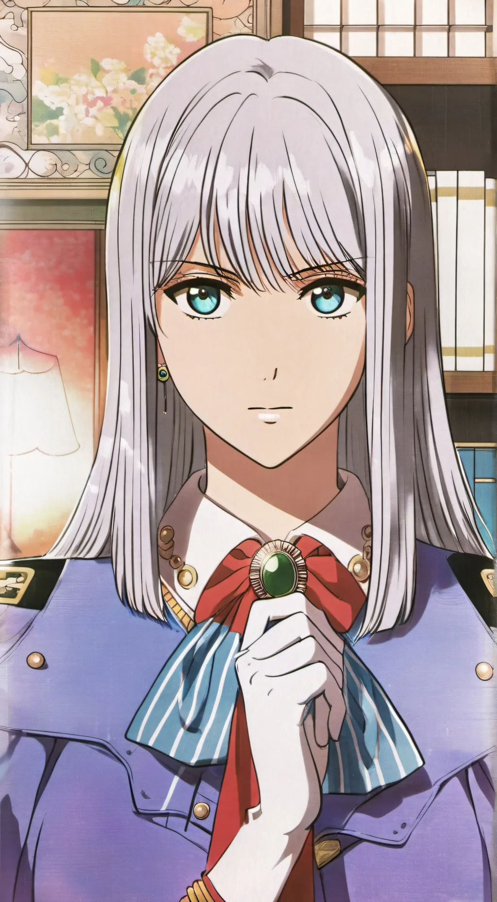 ai character: anne  background