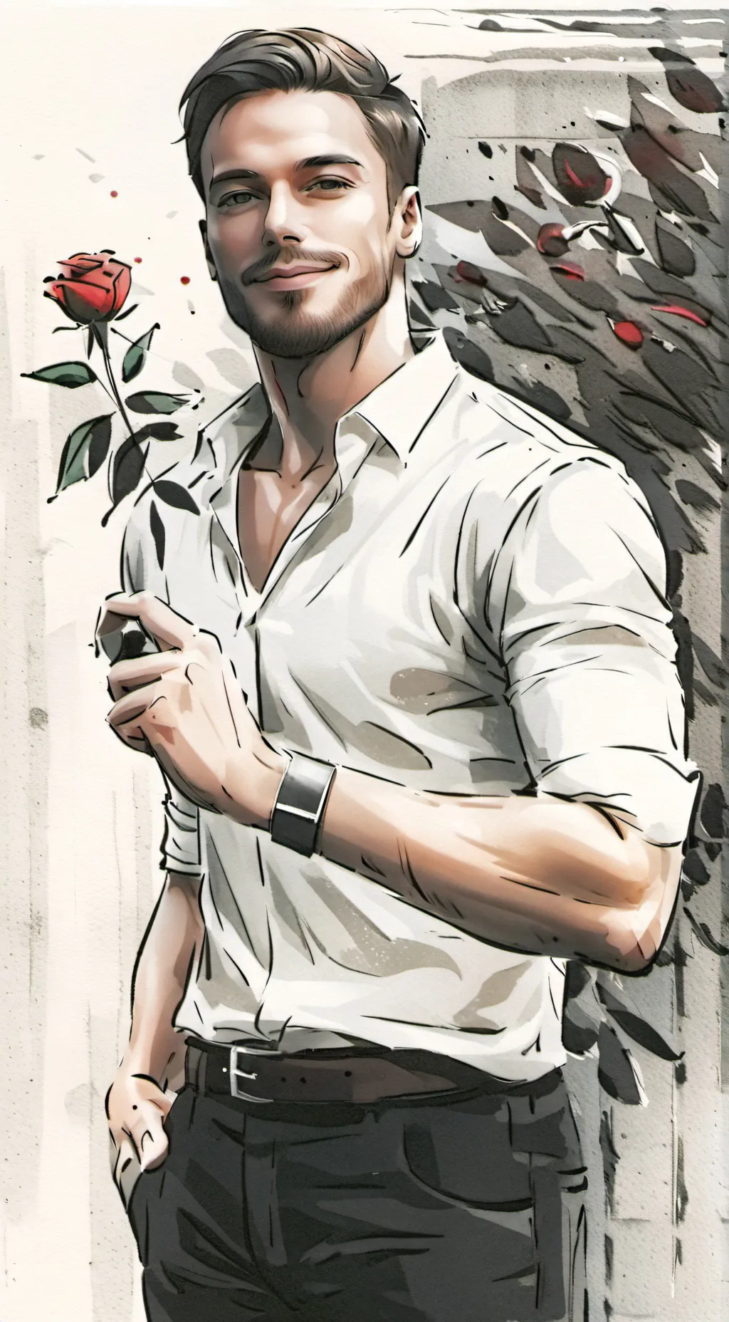 ai character: ashton background