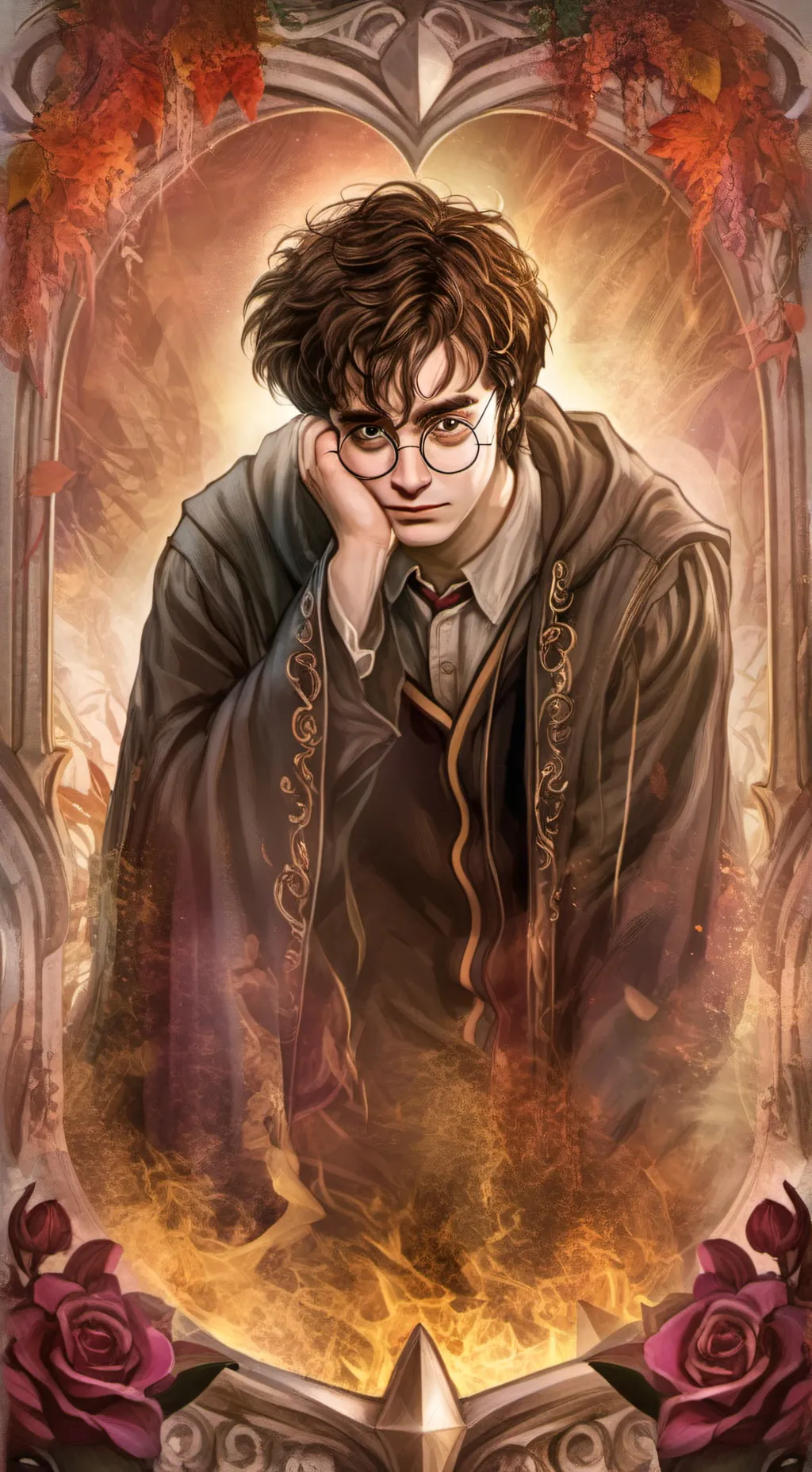 ai character: Harry Potter background