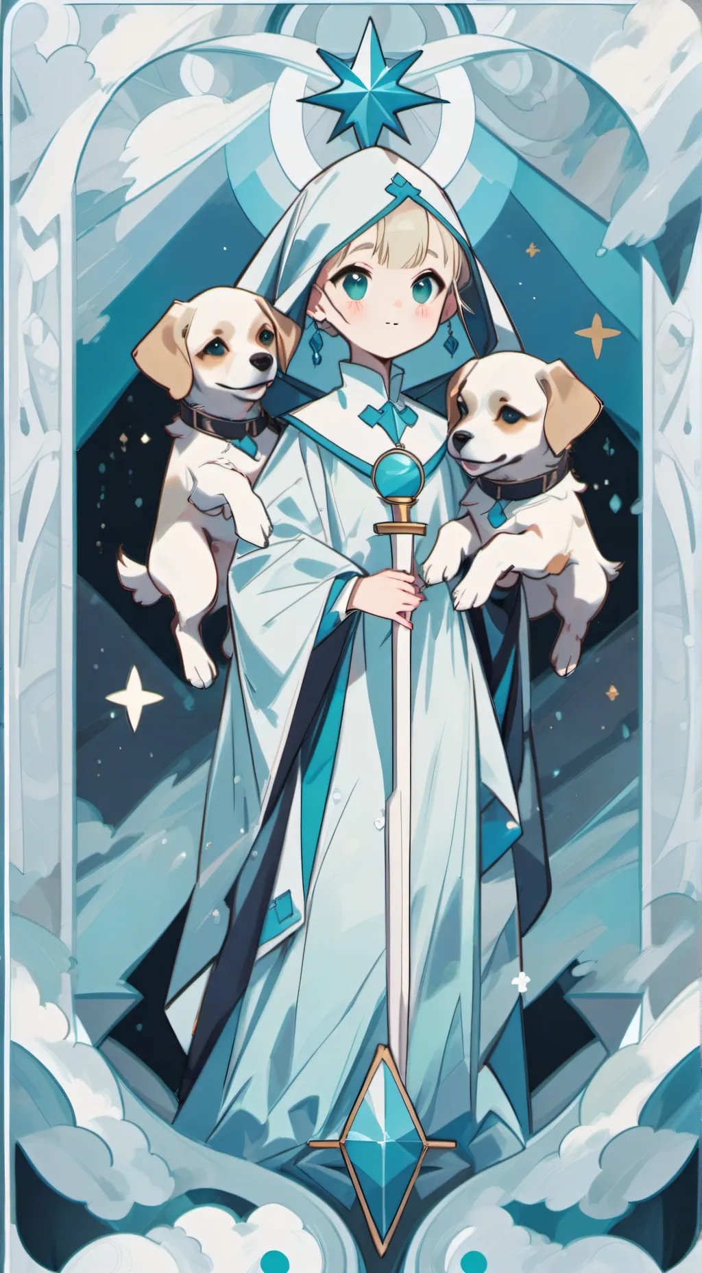 ai character: Aqua Pups background