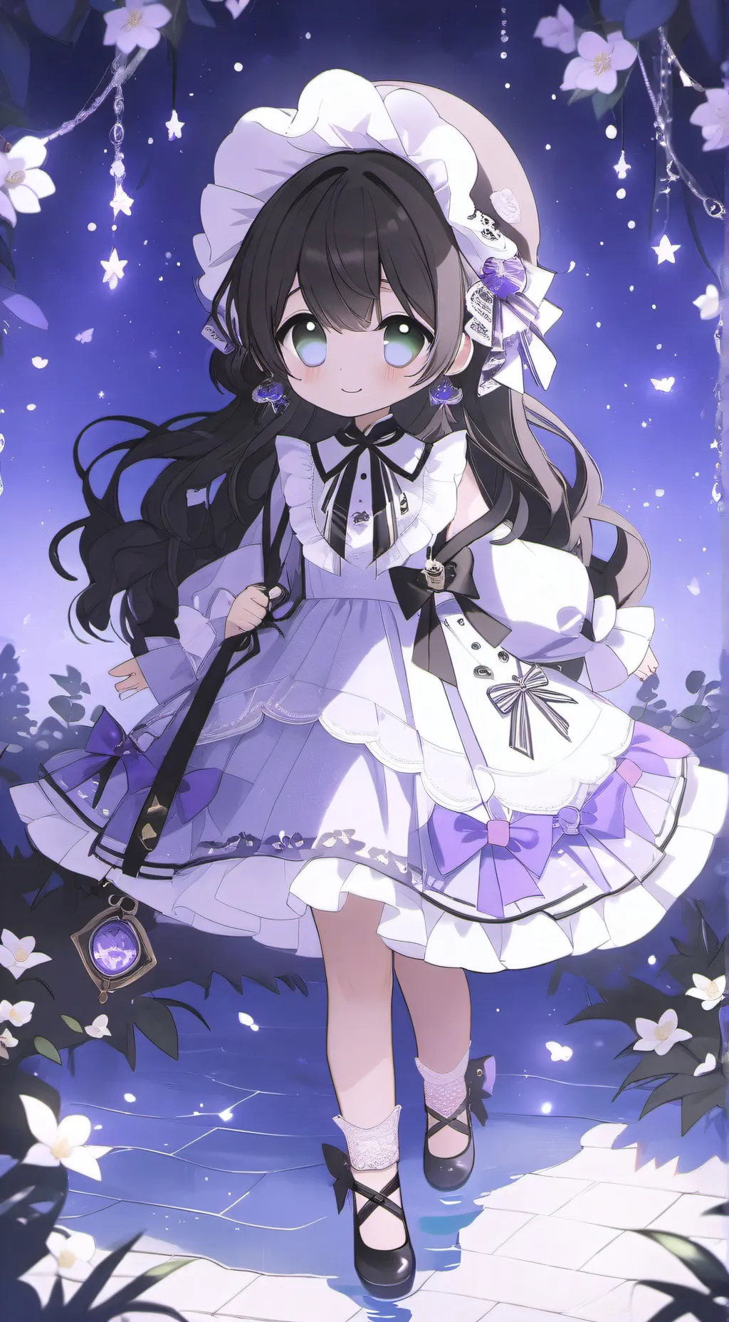 ai character: fruitcake  background