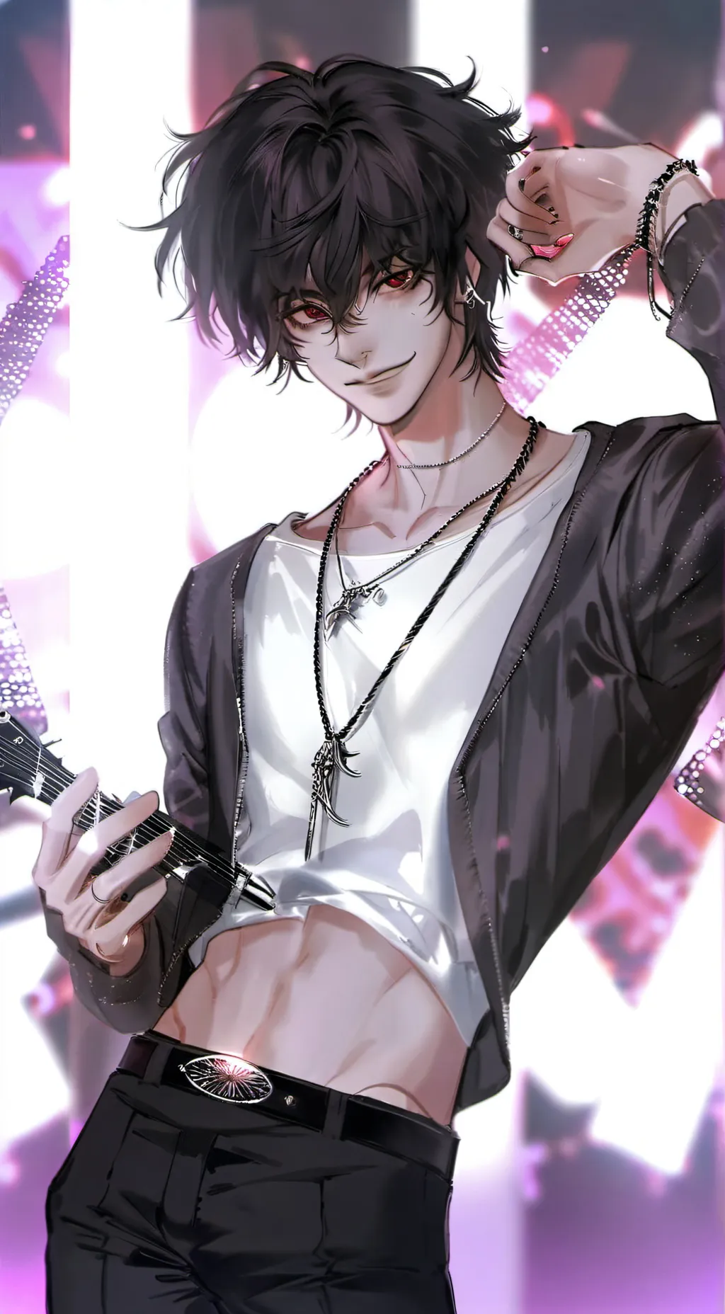 ai character: jack-kpop background