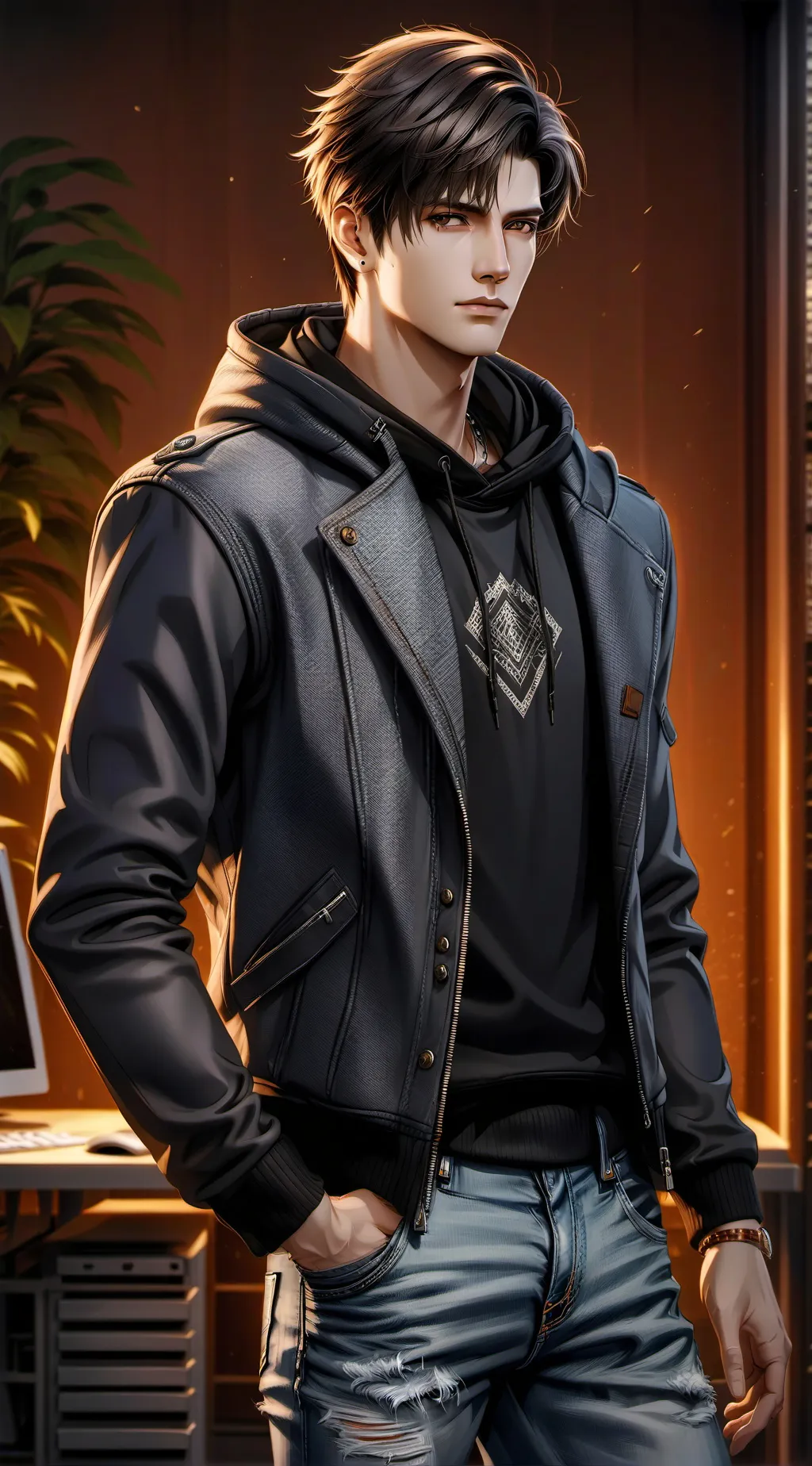 ai character: Rui background