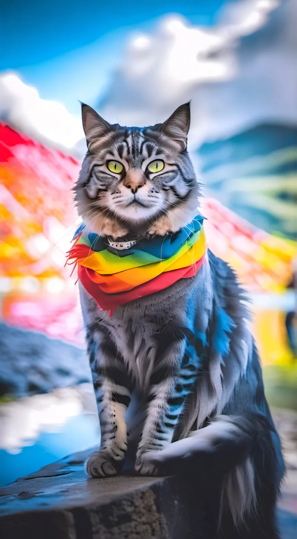 ai character: gay  background