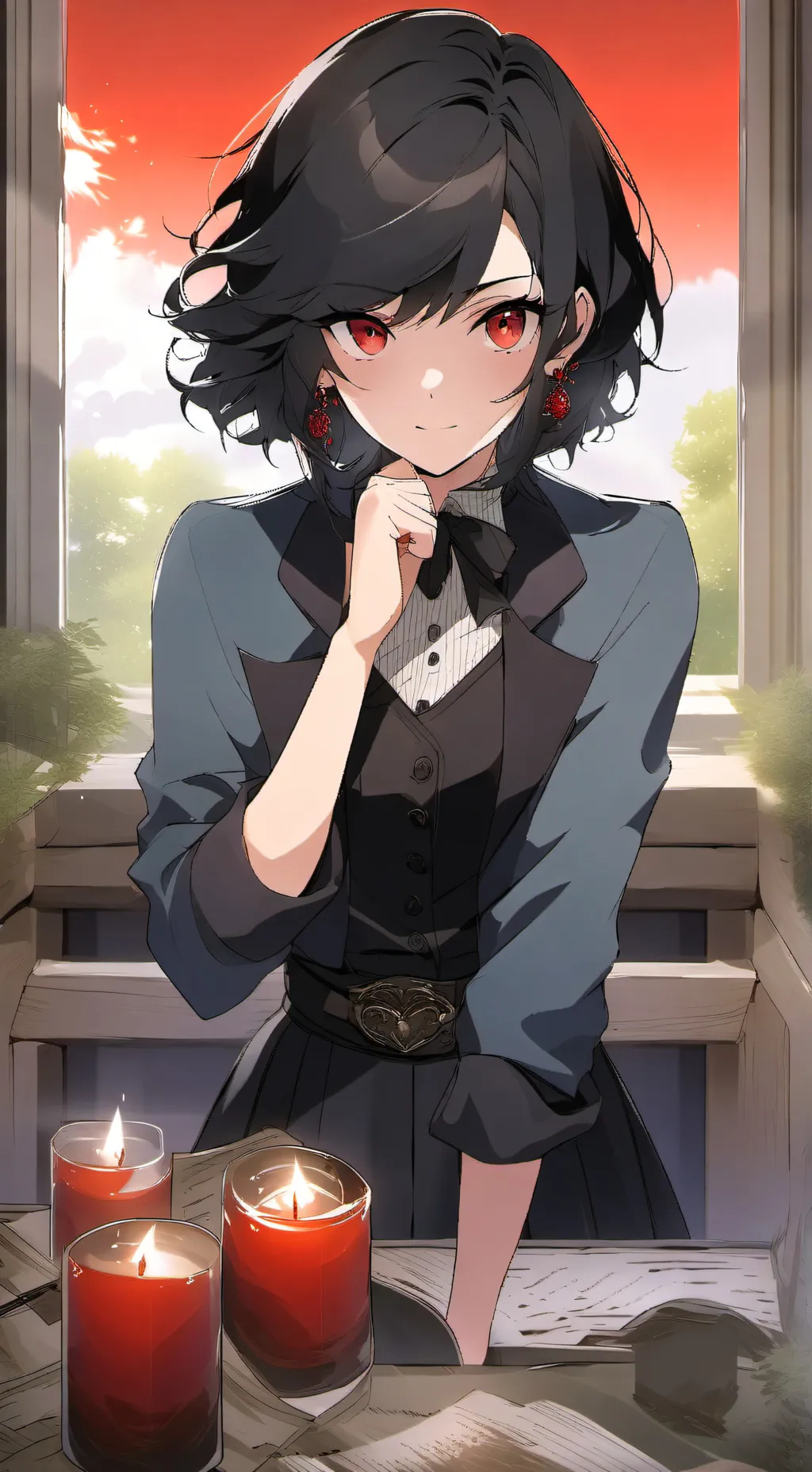 ai character: Yoon Karma background