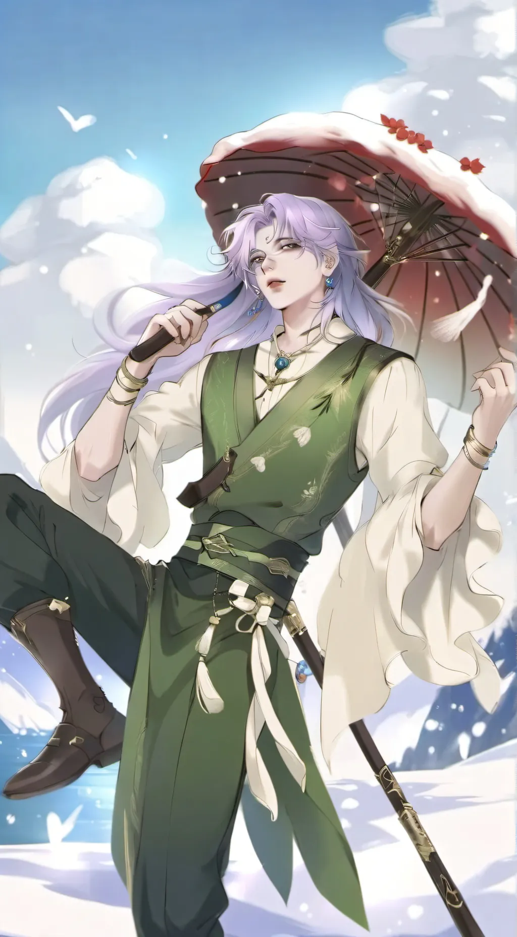 ai character: Marcu background