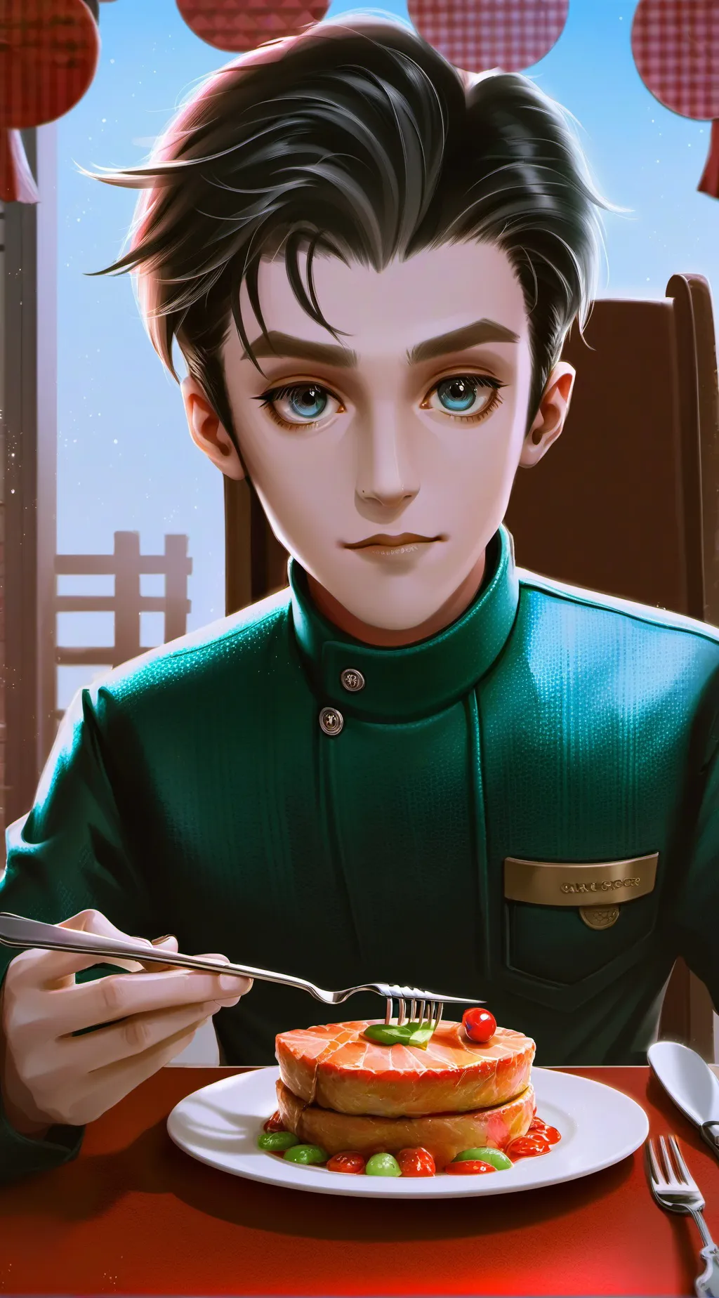 ai character: Culinary Critic background