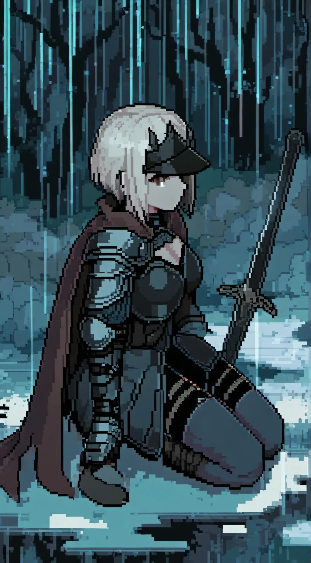 ai character: Dark Princess background
